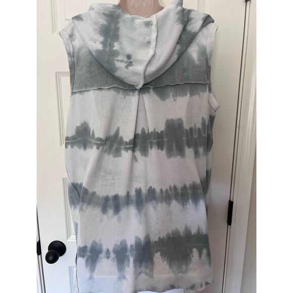 POL Waffle Knit Sleeveless Hoodie, Size 1XL - Picture 4 of 8